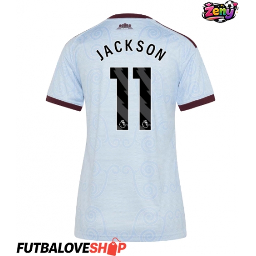 Dres Aston Villa Nicolas Jackson #11 Tretina pre Ženy 2026-27 Krátky Rukáv